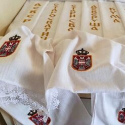 Platno za glavne goste sa grbom