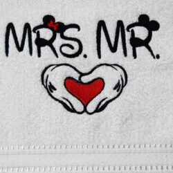 Vezeni peškiri Mr i Mrs